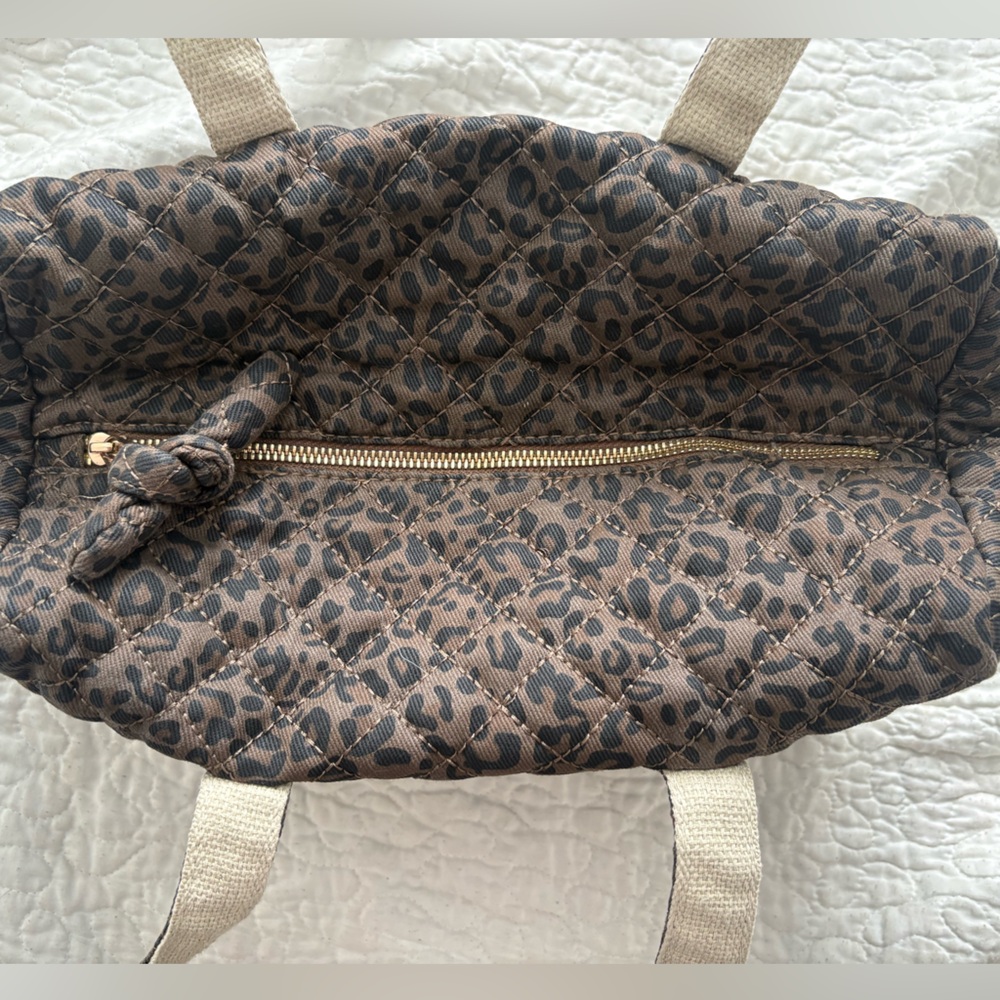Moon Nude Mini Duffel in Leopard Print - Picture 3 of 4